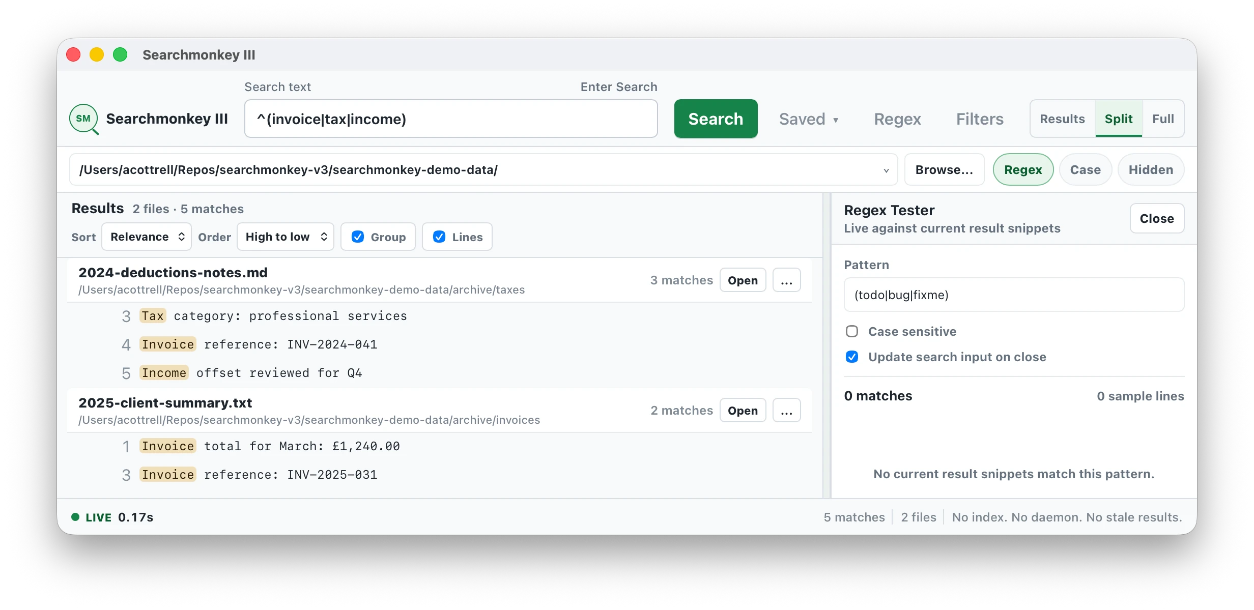 Searchmonkey III document preview interface